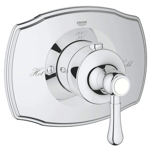 [19839000] Custom Shower Thermostatic Valve Trim - GROHE StarLight Chrome