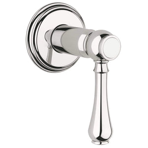 [19837BE0] Volume Control Valve Trim with Lever Handle - GROHE StarLight Chrome