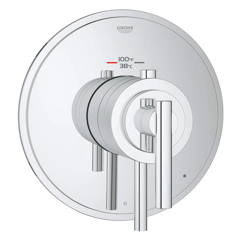 Single Function Thermostatic Valve Trim - GROHE StarLight Chrome