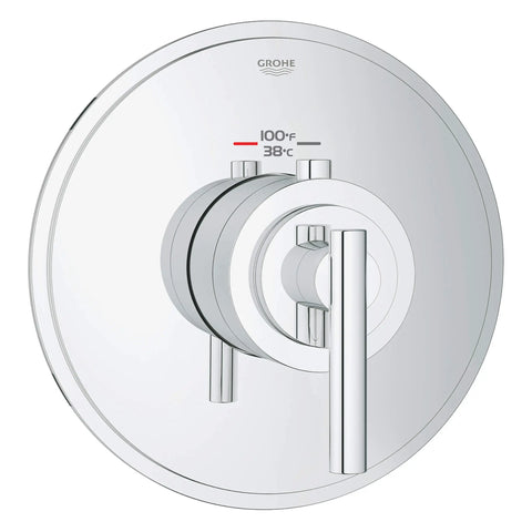 Custom Shower Thermostatic Valve Trim - GROHE StarLight Chrome