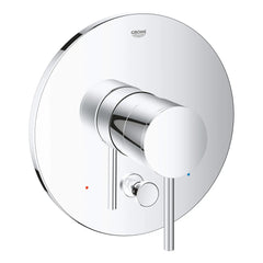 [19867003] Pressure Balance Valve Trim with Diverter - GROHE StarLight Chrome