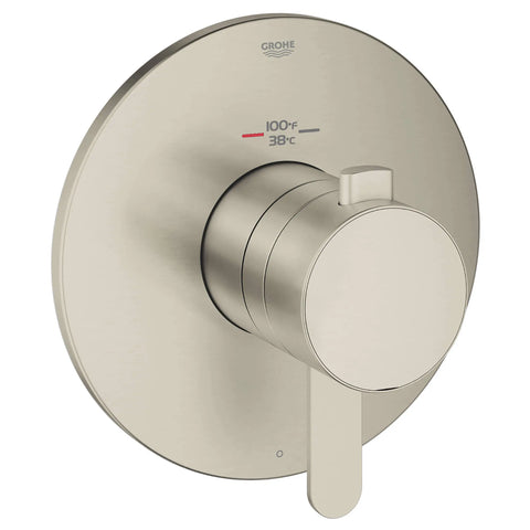 Single Function Thermostatic Valve Trim - Brushed Nickel InfinityFinish