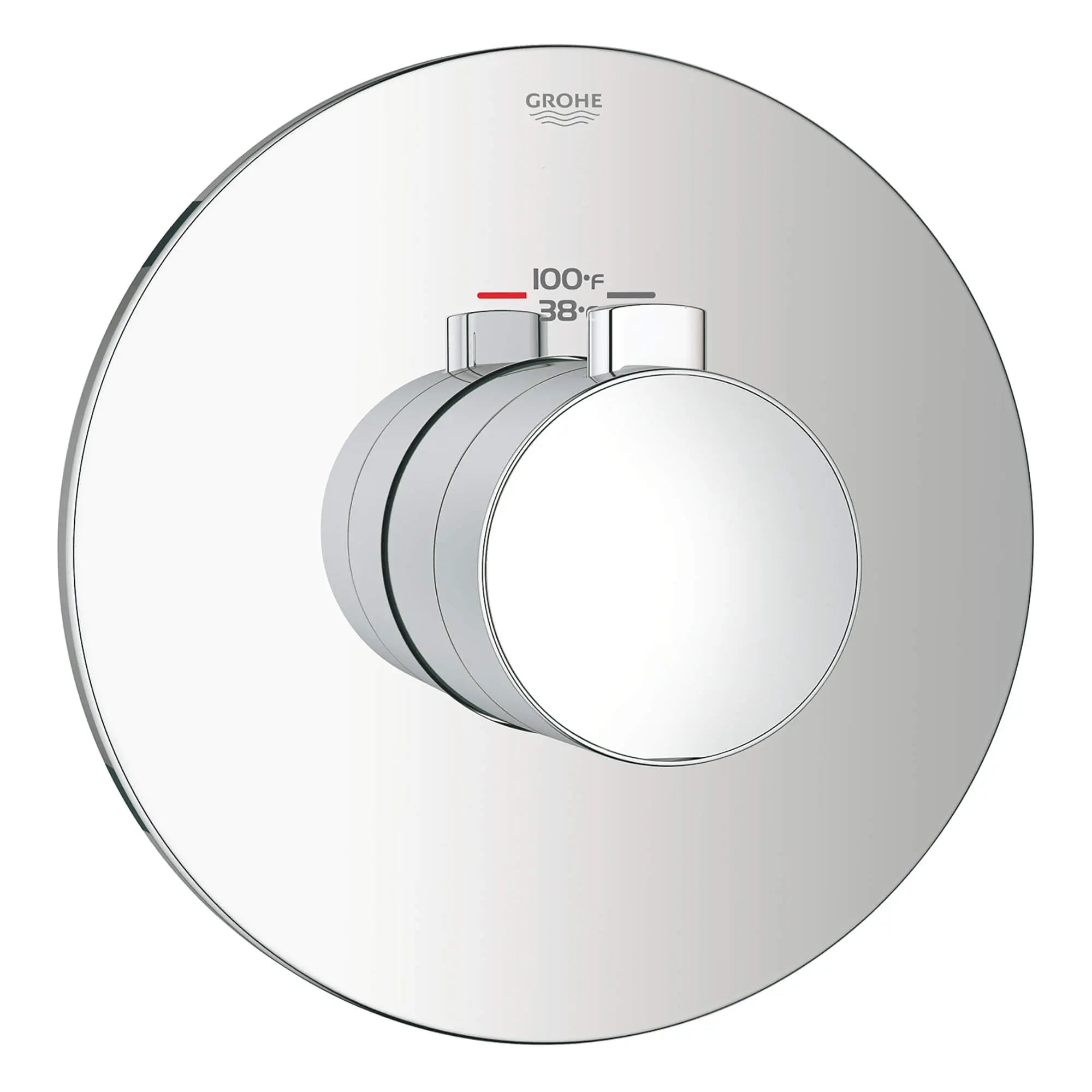 Custom Shower Thermostatic Valve Trim // GROHE STARLIGHT CHROME // 12943_19879000-europlus-custom-shower-thermostatic-trim-with-control-module-starlight-chrome_0_CDNwebp.webp