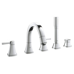 [19919000] GrohFlex Roman Tub Filler With Personal Hand Shower - GROHE StarLight Chrome