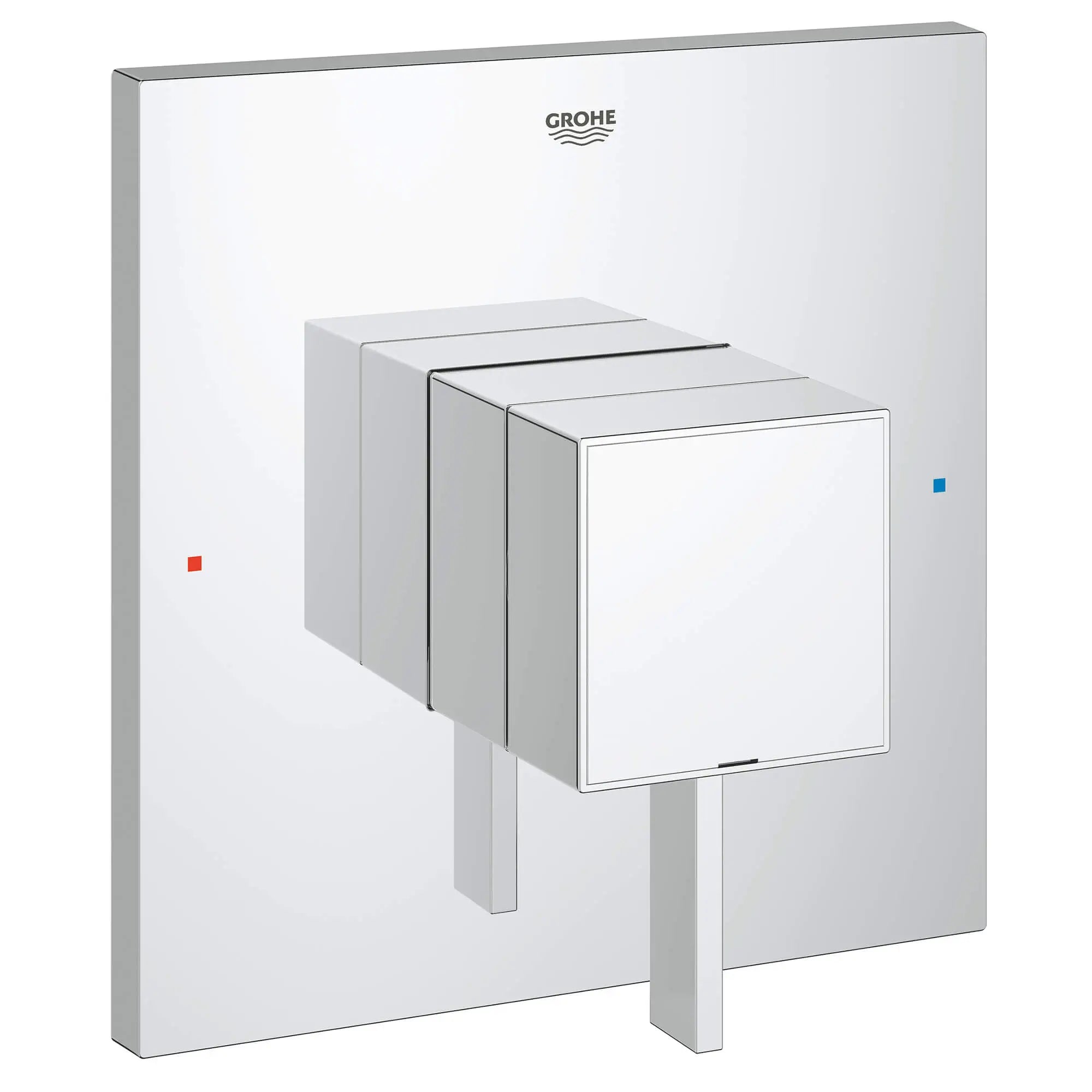 Single Function Pressure Balance Trim with Control Module // GROHE STARLIGHT CHROME // 12970_19924000-eurocube-single-function-valve-trim-kit-with-control-module-starlight-chrome_0_CDNwebp.webp