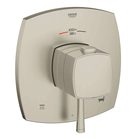 Dual Function Thermostatic Valve Trim - Brushed Nickel InfinityFinish
