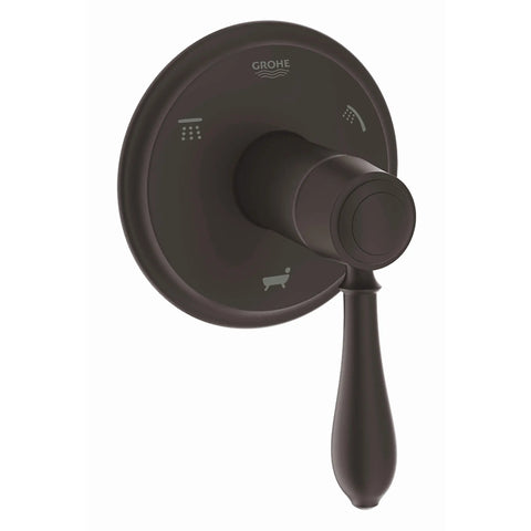 3-Way Diverter Trim - Antique Bronze