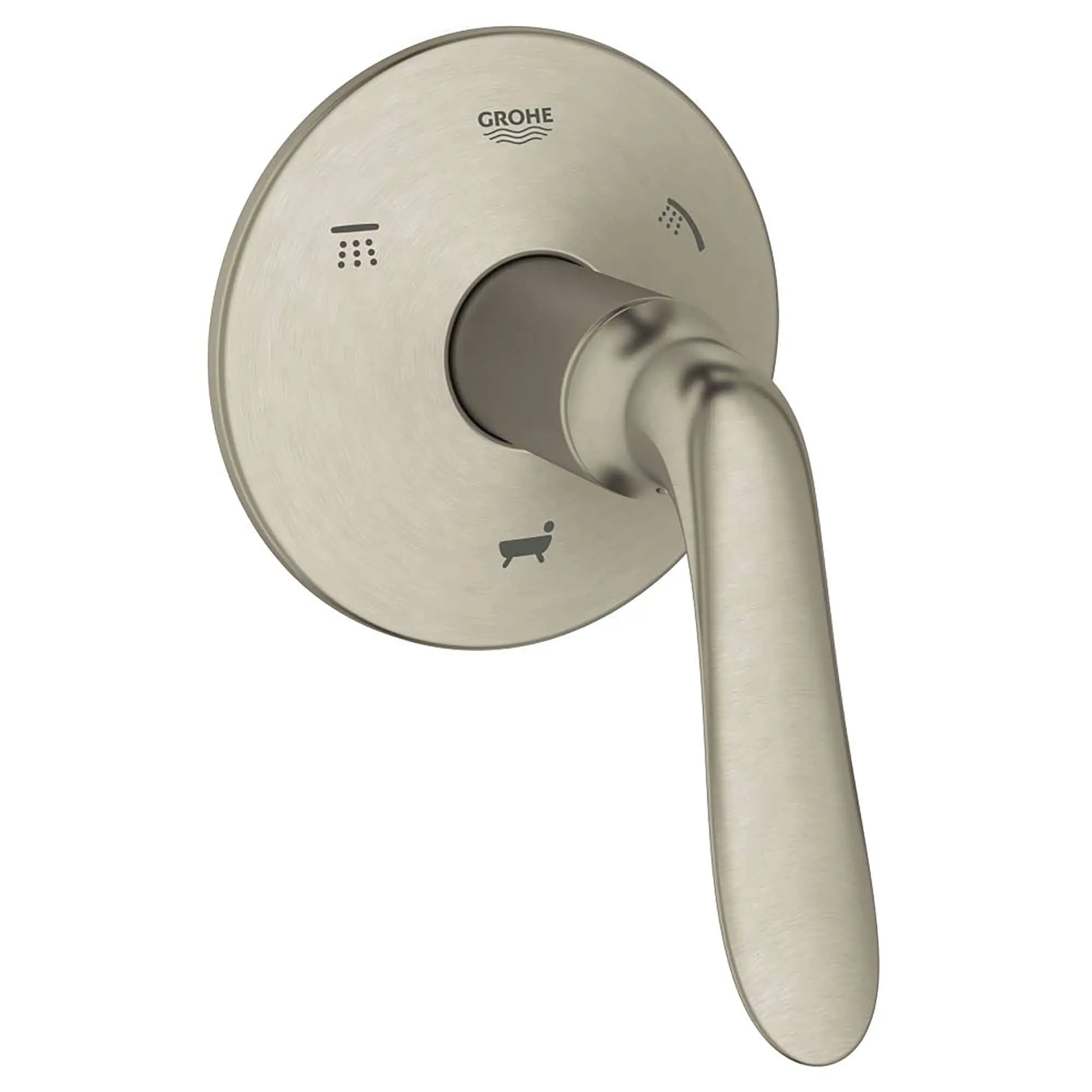 3-Way Diverter Trim // BRUSHED NICKEL INFINITYFINISH // 13018_19957EN0-Agira-3-Way_Diverter_Trim_0_CDNwebp.webp