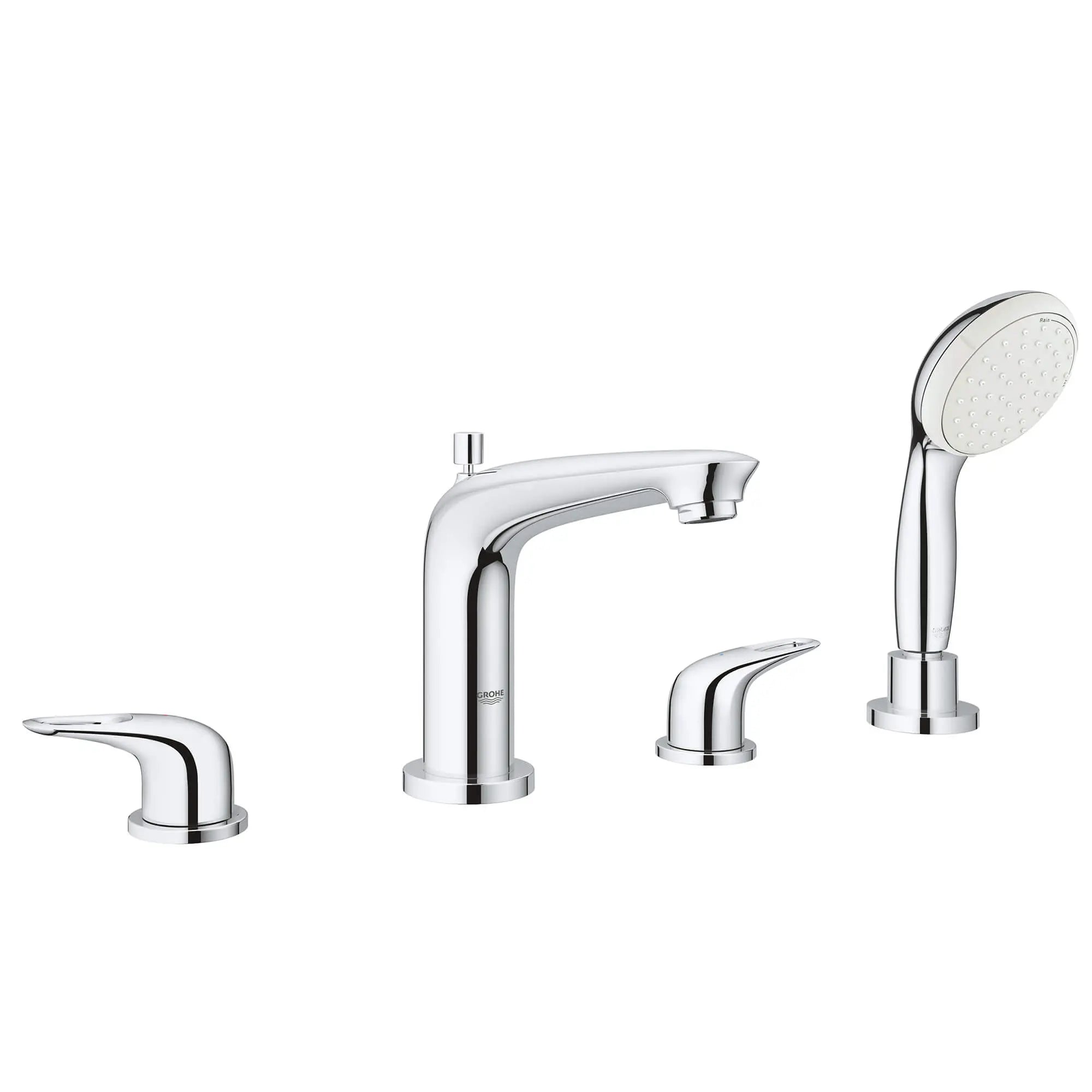 EUROSTYLE 2015 OHM BATH 4-H 7,6L US // GROHE STARLIGHT CHROME // 13036_19991004-eurostyle-four-hole-roman-bathtub-faucet-with-handshower-starlight-chrome_0_CDNwebp.webp