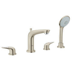 [19991EN3] Eurostyle Roman Tub Filler With 2.5 GPM Personal Hand Shower - GROHE StarLight Chrome