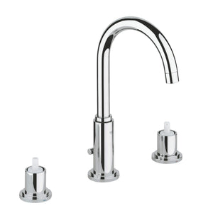 [20069000] 8 in. Widespread 2-Handle High Spout Bathroom Faucet - 1.5 GPM - Brushed Nickel InfinityFinish
