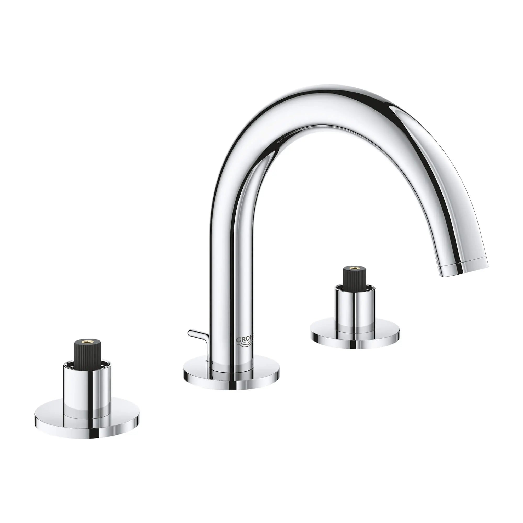 8-inch Widespread 2-Handle S-Size Bathroom Faucet 1.2 GPM // GROHE STARLIGHT CHROME // 13053_20072003-atrio-8-inch-widespread-two-handle-bathroom-faucet-s-size-starlight-chrome_0_CDNwebp.webp
