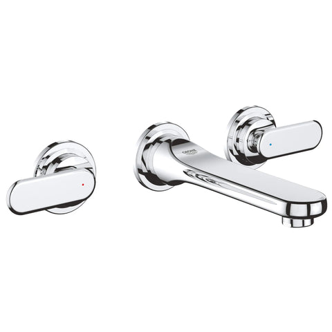 2Hdl Basin 3-H Wall - GROHE StarLight Chrome