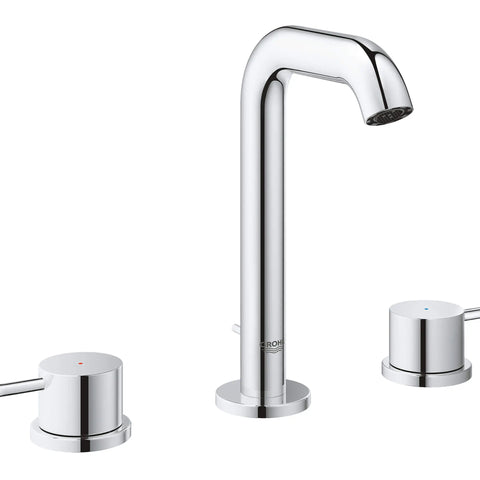 8-inch Widespread 2-Handle M-Size Bathroom Faucet, 1.2 GPM (4.5 L/min) - GROHE StarLight Chrome