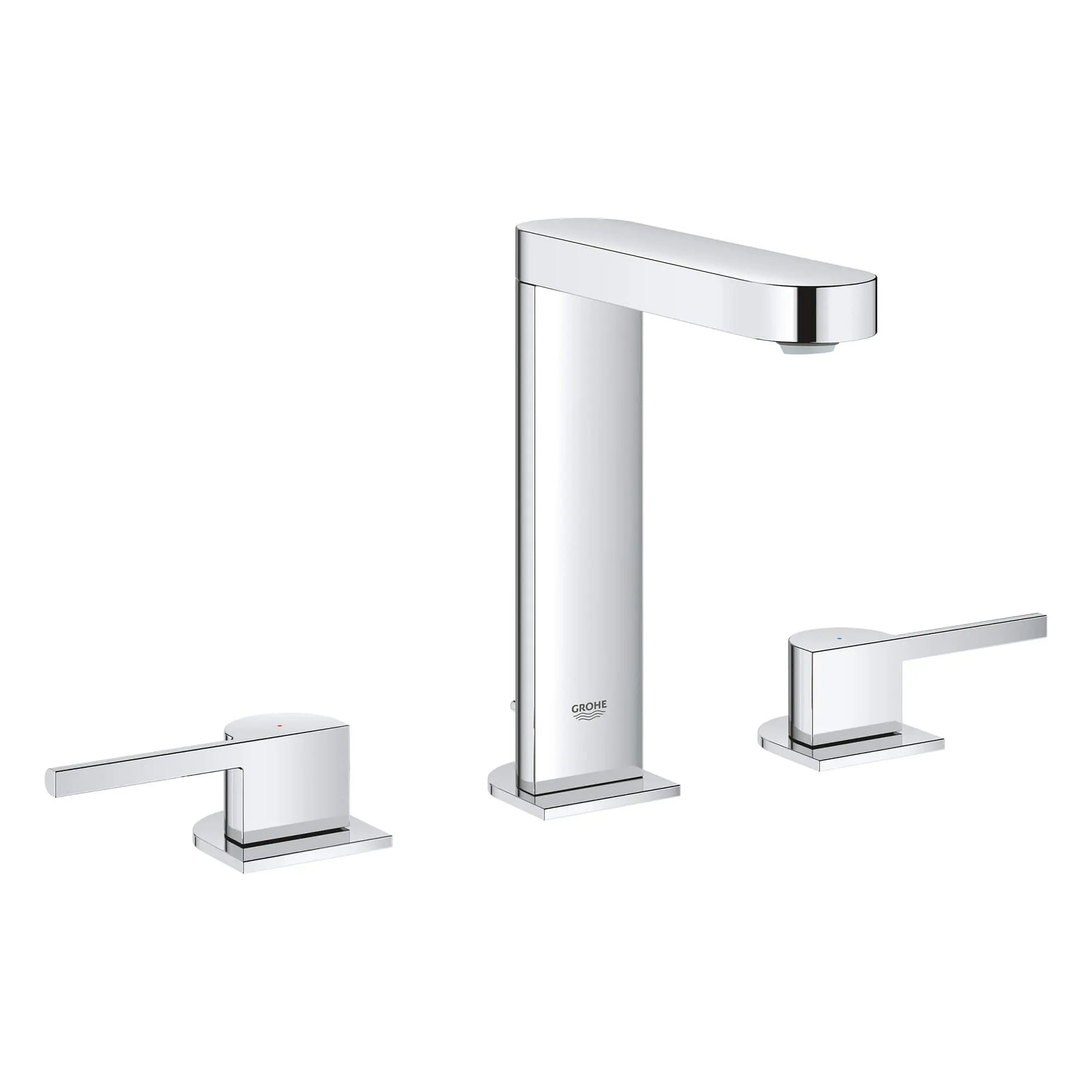 8-inch Widespread 2-Handle L-Size Bathroom Faucet, 1.2 GPM (4.5 L/min) // GROHE STARLIGHT CHROME // 13168_20302003-grohe-plus-8-inch-widespread-two-handle-bathroom-faucet-l-size-starlight-chrome_0_CDNwebp.webp