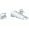 [20347000] Brilliant 2-Handle 3-Hole Wall Mount Vessel Bathroom Faucet - GROHE StarLight Chrome