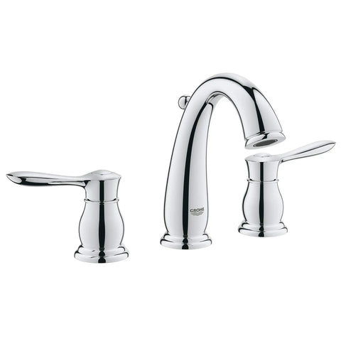 8 in. Widespread 2-Handle Bathroom Faucet - 1.2 GPM - GROHE StarLight Chrome