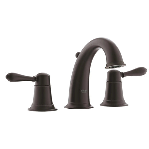 8-inch Widespread 2-Handle S-Size Bathroom Faucet 1.2 GPM - Antique Bronze