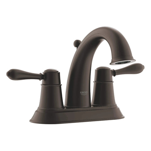 4-inch Centerset 2-Handle Bathroom Faucet 1.2 GPM - Antique Bronze