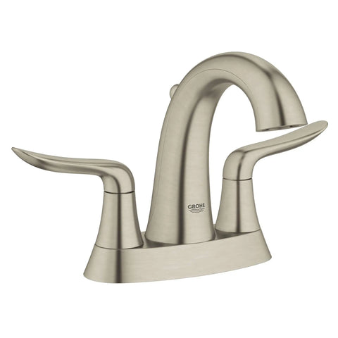 4-inch Centerset 2-Handle Bathroom Faucet 1.2 GPM - Brushed Nickel InfinityFinish