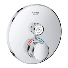 [29136000] Single Function Thermostatic Valve Trim - GROHE StarLight Chrome