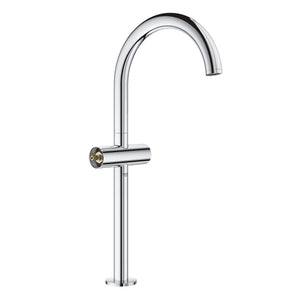 [21046003] Single Hole Two-Handle Deck Mount Vessel Sink Faucet 1.2 GPM - GROHE StarLight Chrome