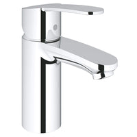 [23042002] Eurostyle Cosmopolitan S-Size Single-Handle Single-Hole Bathroom Faucet Without Pop-Up - 1.5 GPM - GROHE StarLight Chrome