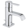 [23077000] Single-Handle Single-Hole Low-Arc Bathroom Faucet - 1.5 GPM - GROHE StarLight Chrome