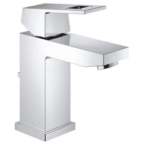 Centerset Single-Handle Single-Hole Bathroom Faucet - 1.5 GPM - GROHE StarLight Chrome
