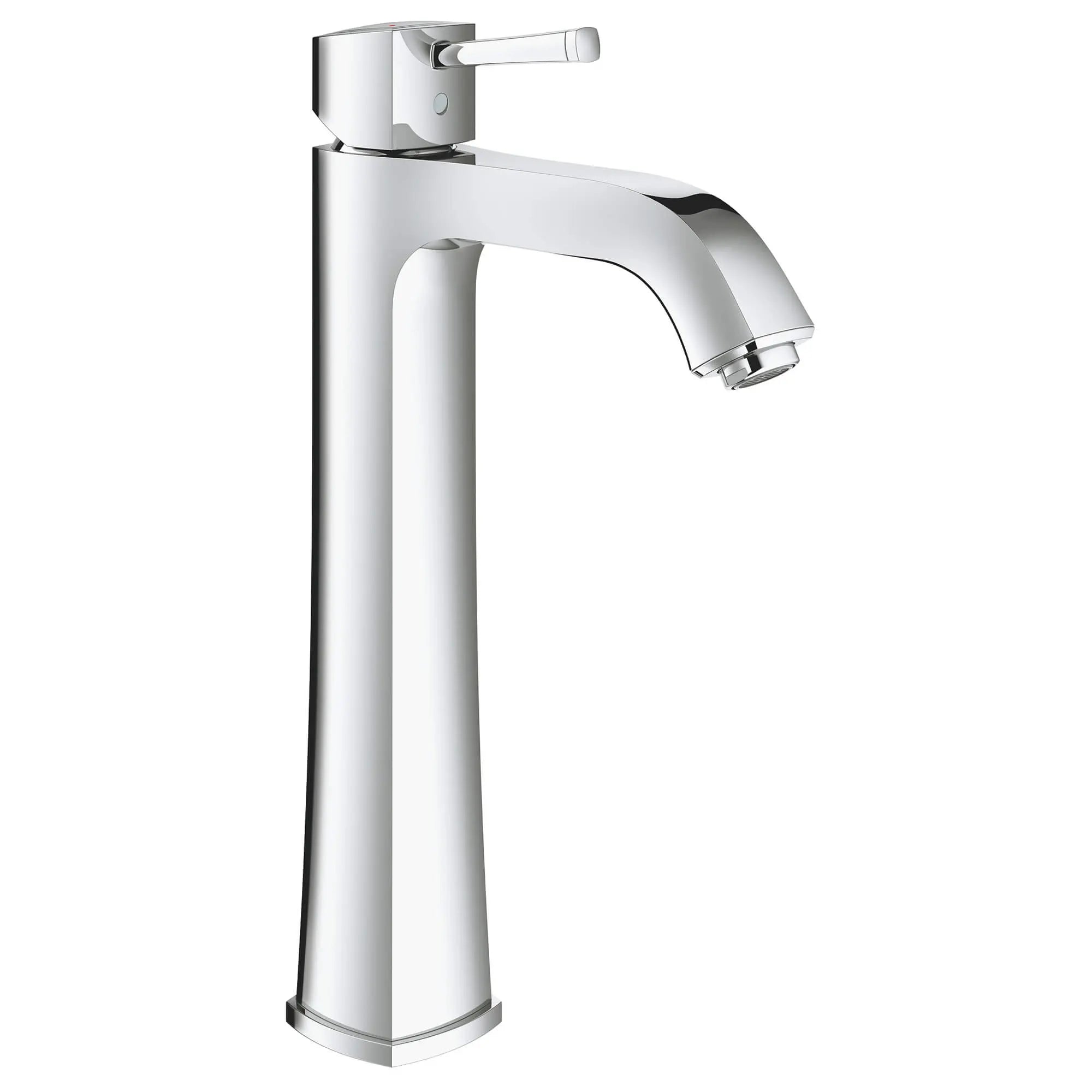 Ohm Vessel Basin Smooth B. Us // GROHE STARLIGHT CHROME // 13444_23314000-grandera-single-handle-bathroom-faucet-xl-size-starlight-chrome_0_CDNwebp.webp
