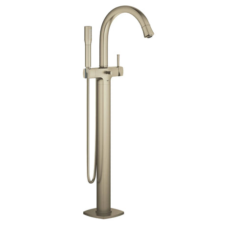 Single-Handle Freestanding Tub Faucet with 2.0 GPM Hand Shower - Brushed Nickel InfinityFinish