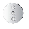 [29122000] Triple Volume Control Trim - GROHE StarLight Chrome