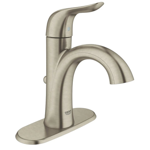 4-inch Centerset Single-Handle Bathroom Faucet 1.2 GPM - Brushed Nickel InfinityFinish