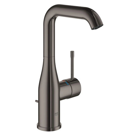 Single Hole Single-Handle L-Size Bathroom Faucet, 1.2 GPM (4.5 L/min) - Hard Graphite