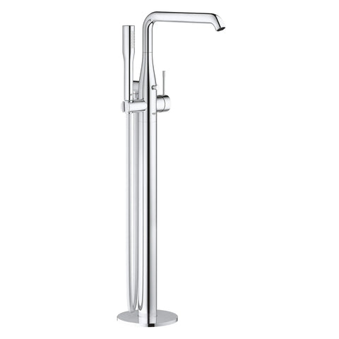 Floor Standing Tub Filler with Hand Shower - GROHE StarLight Chrome