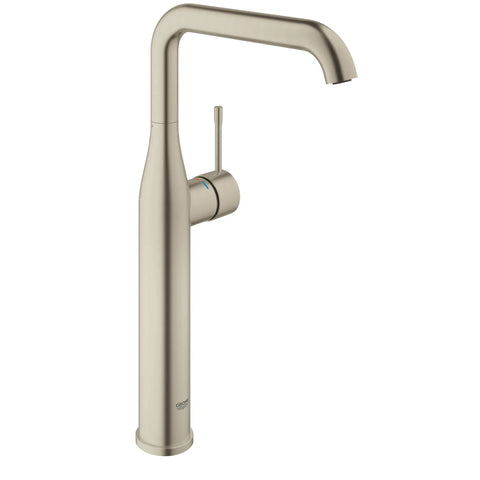Side-Handle Centerset Bathroom Faucet XL-Size - Brushed Nickel InfinityFinish