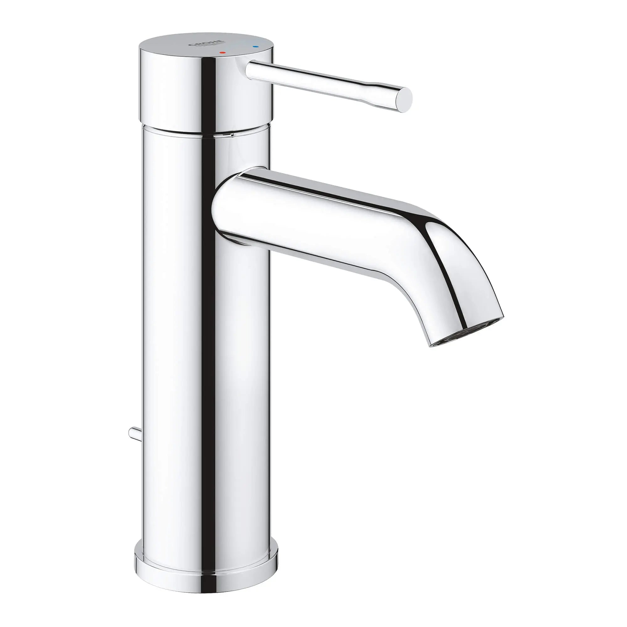 Single Hole Single-Handle S-Size Bathroom Faucet, 1.2 GPM (4.5 L/min) // GROHE STARLIGHT CHROME // 13515_2359200a-essence-single-handle-bathroom-faucet-s-size-starlight-chrome_0_CDNwebp.webp
