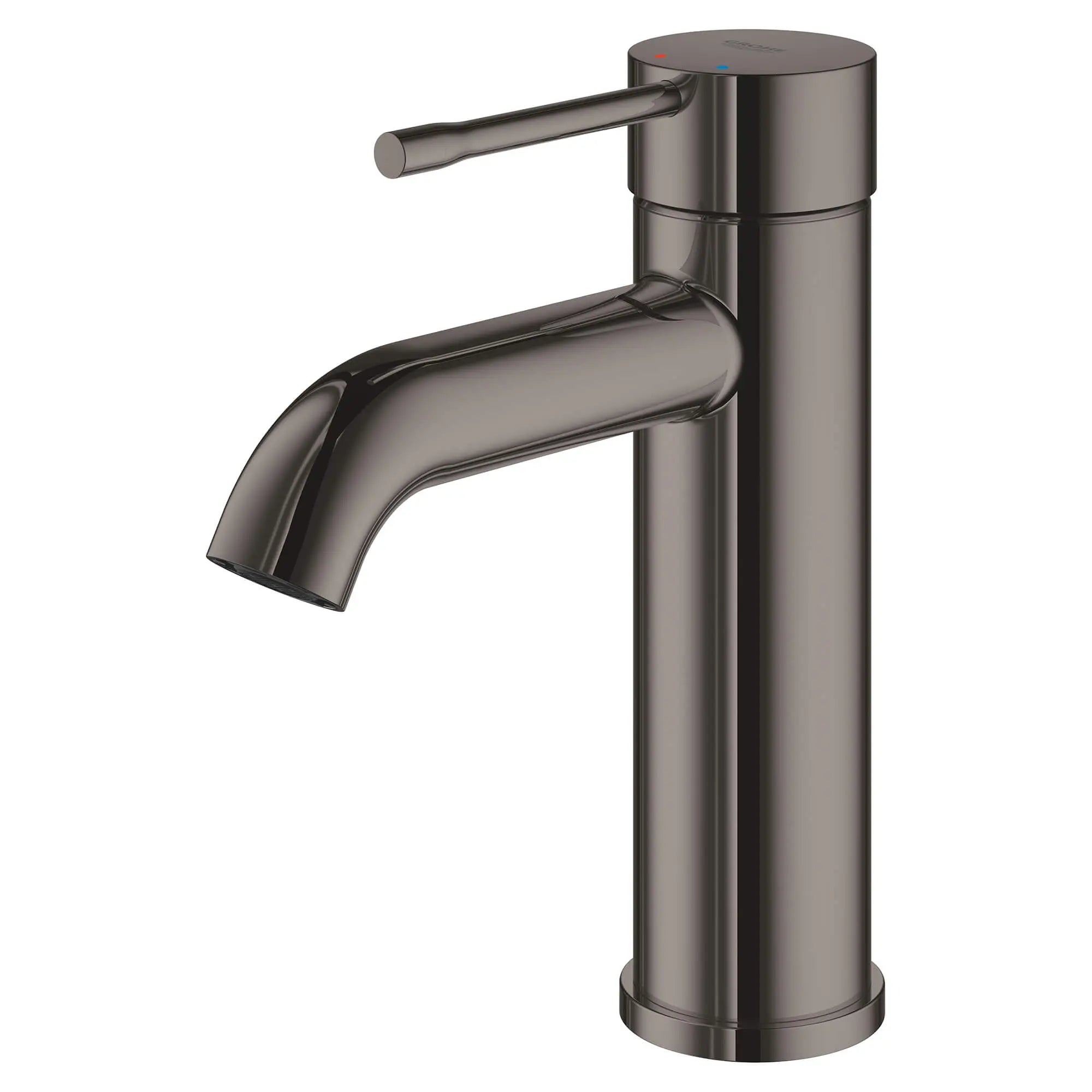 Single Hole Single-Handle S-Size Bathroom Faucet, 1.2 GPM (4.5 L/min) // HARD GRAPHITE // 13516_23592a0a-essence-single-handle-bathroom-faucet-s-size-hard-graphite-2_0_CDNwebp.webp