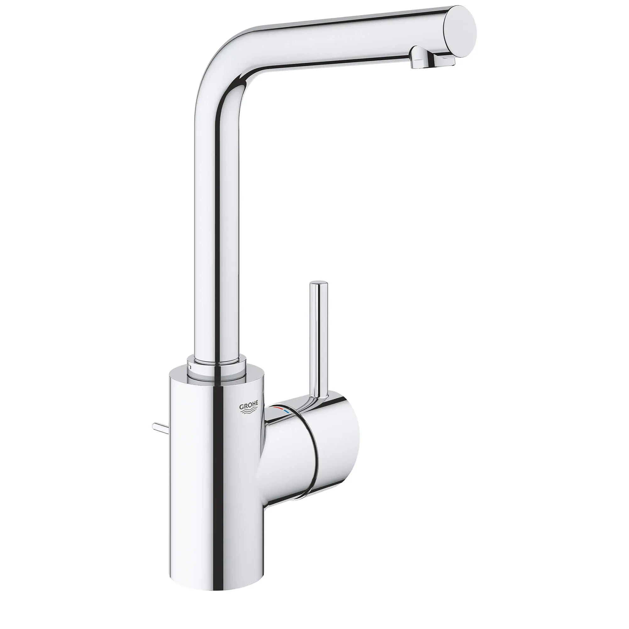 Single Hole Single-Handle L-Size Bathroom Faucet, 1.2 GPM (4.5 L/min) // GROHE STARLIGHT CHROME // 13533_23737002-concetto-single-handle-bathroom-faucet-l-size-starlight-chrome_0_CDNwebp.webp