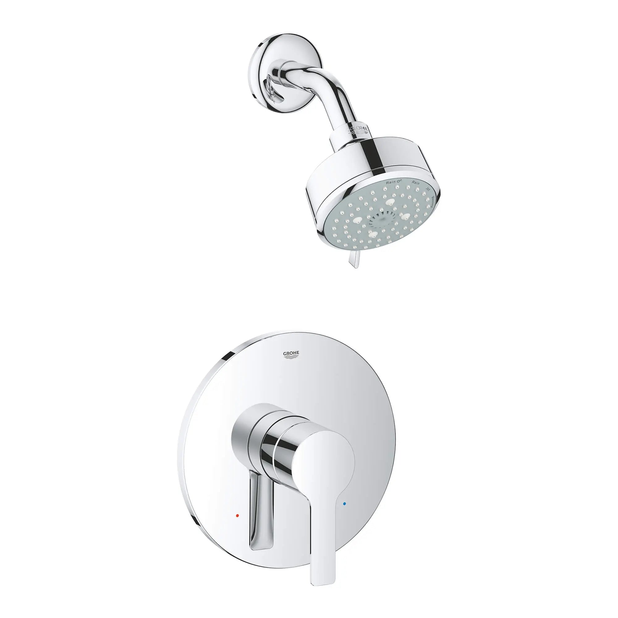 Pressure Balance Valve Shower Combo // GROHE STARLIGHT CHROME // 13545_23826001-lineare-shower-combination-starlight-chrome_0_CDNwebp.webp