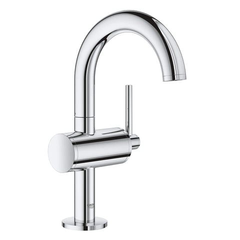 Single Hole Single-Handle M-Size Bathroom Faucet 1.2 GPM - GROHE StarLight Chrome