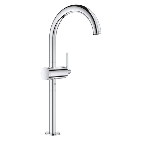 Single Hole Single-Handle Deck Mount Vessel Sink Faucet 1.2 GPM - GROHE StarLight Chrome