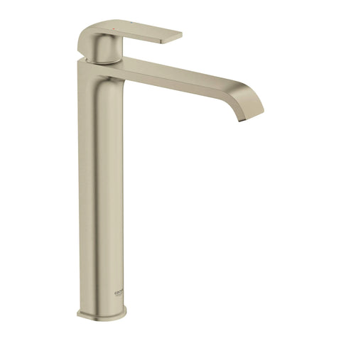 Single Hole Single-Handle Deck Mount Vessel Sink Faucet, 1.2 GPM (4.5 L/min) - Brushed Nickel InfinityFinish