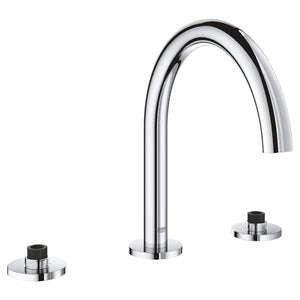 [25048003] 3-Hole 2-Handle Deck Mount Roman Tub Faucet - GROHE StarLight Chrome
