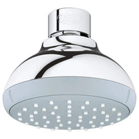 [26050000] 100 Shower Head, 4" - 1 Spray, 1.5 gpm - GROHE StarLight Chrome