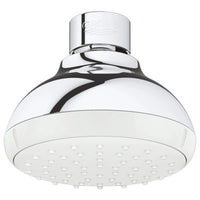 [26050001] Tempesta 100 Shower Head, 4" - 1 Spray, 1.5 gpm (5.7 L/min) - GROHE StarLight Chrome