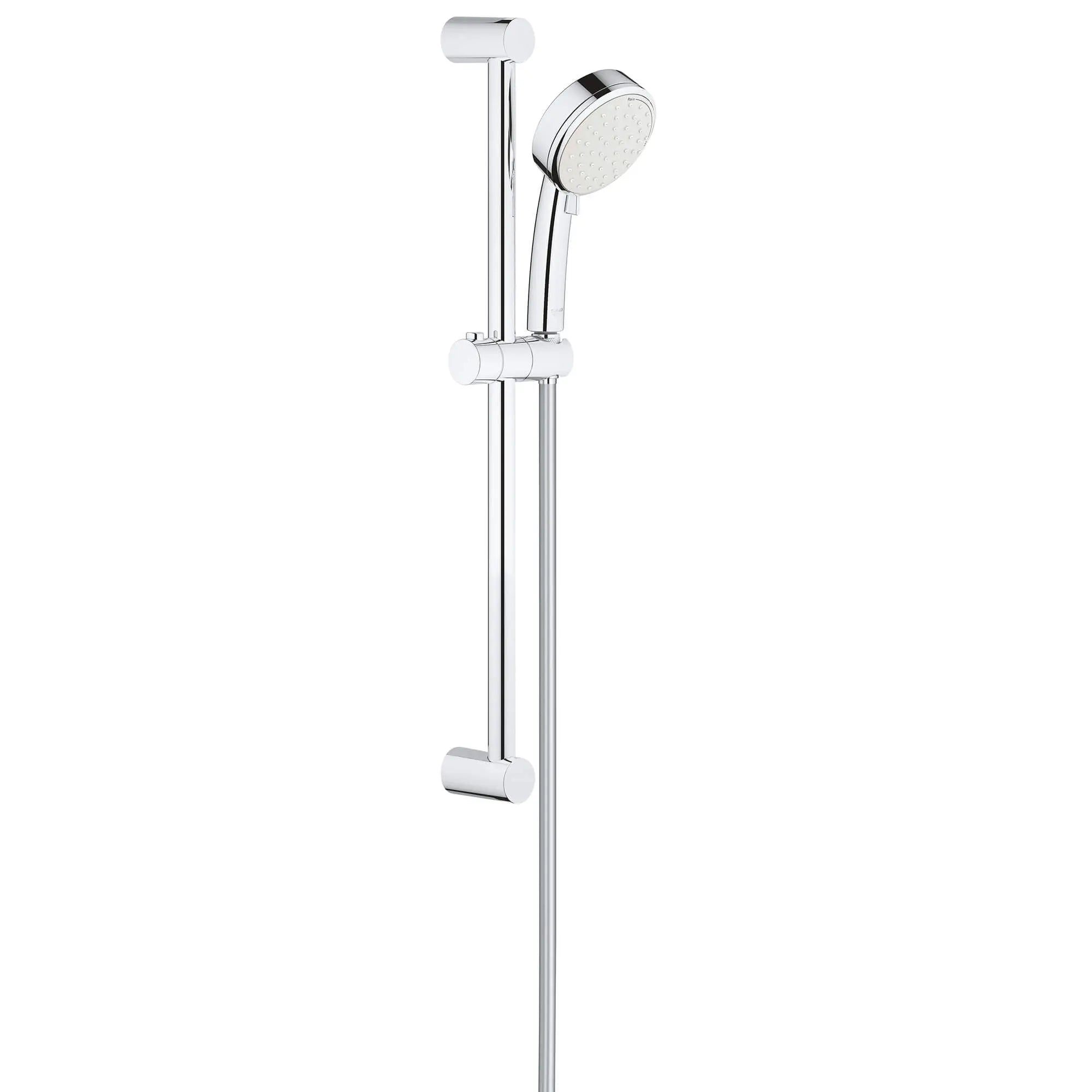 24" Shower Slide Bar Kit - 2 Sprays, 1.75 gpm // GROHE STARLIGHT CHROME // 13836_26076002-new-tempesta-cosmopolitan-100-shower-rail-set-2-sprays-starlight-chrome_0_CDNwebp.webp