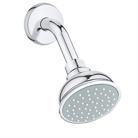 Shower Head With Shower Arm - GROHE StarLight Chrome