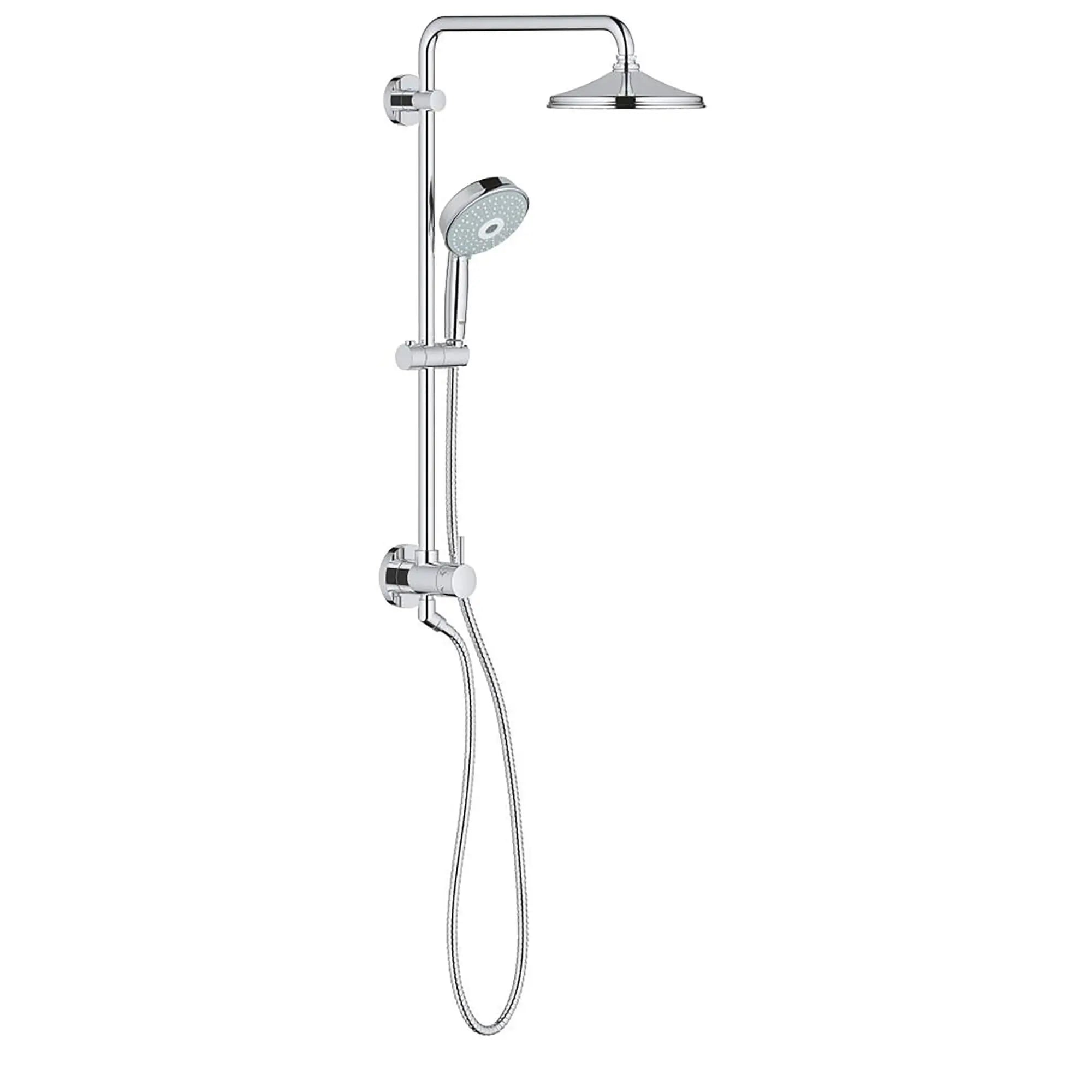 210 Shower System, 2.5 GPM (9.5 L/min) // GROHE STARLIGHT CHROME // 13862_26125000-Retro-fit_210-Shower_System_0_CDNwebp.webp