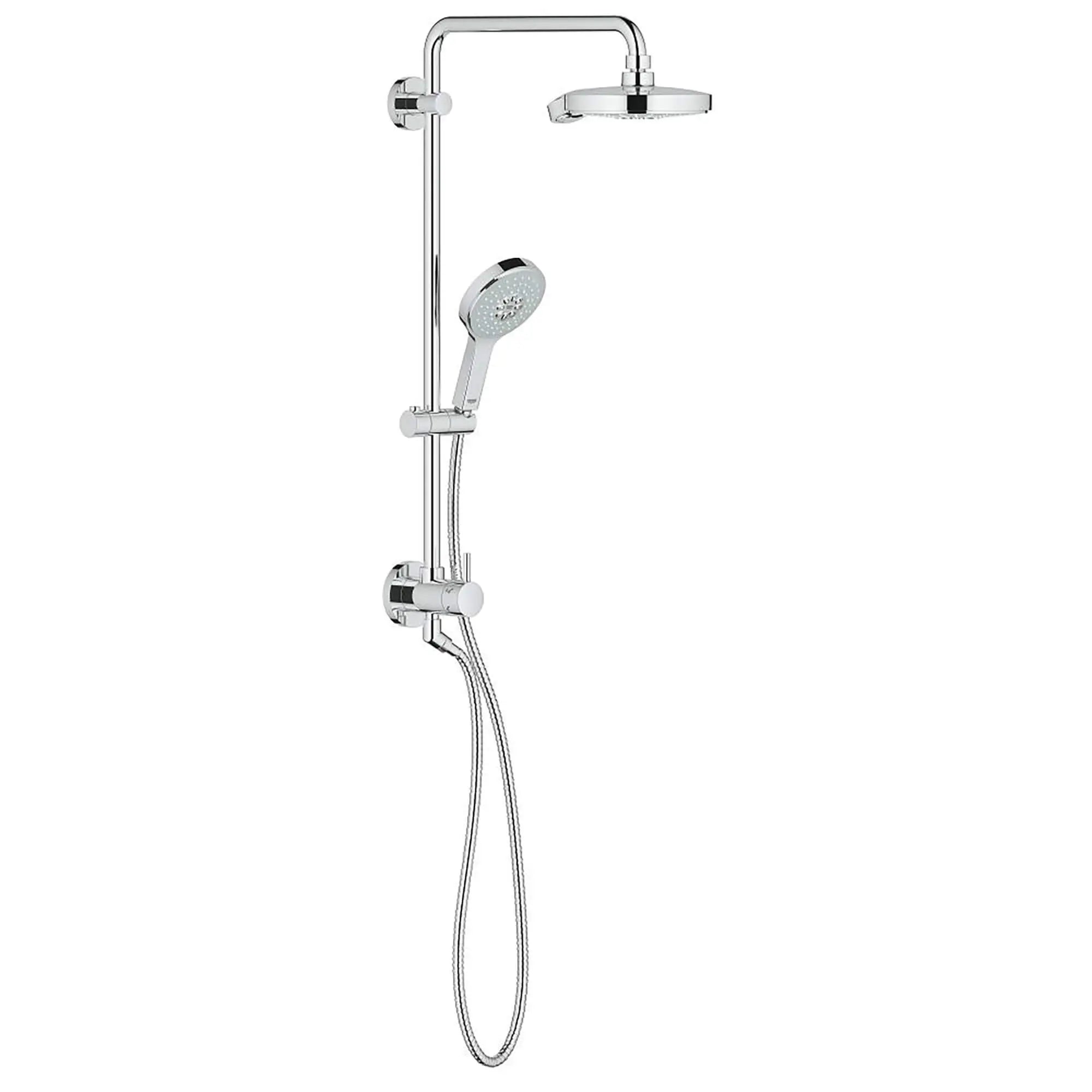 190 Shower System, 2.5 gpm // GROHE STARLIGHT CHROME // 13866_26127000-Retro-fit_190-Shower_System_0_CDNwebp.webp